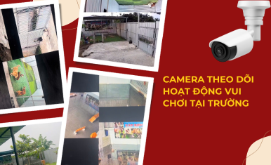Camare theo dõi khu vui chơi ngoài trời 1 và 3 tại Tân Khuyển
